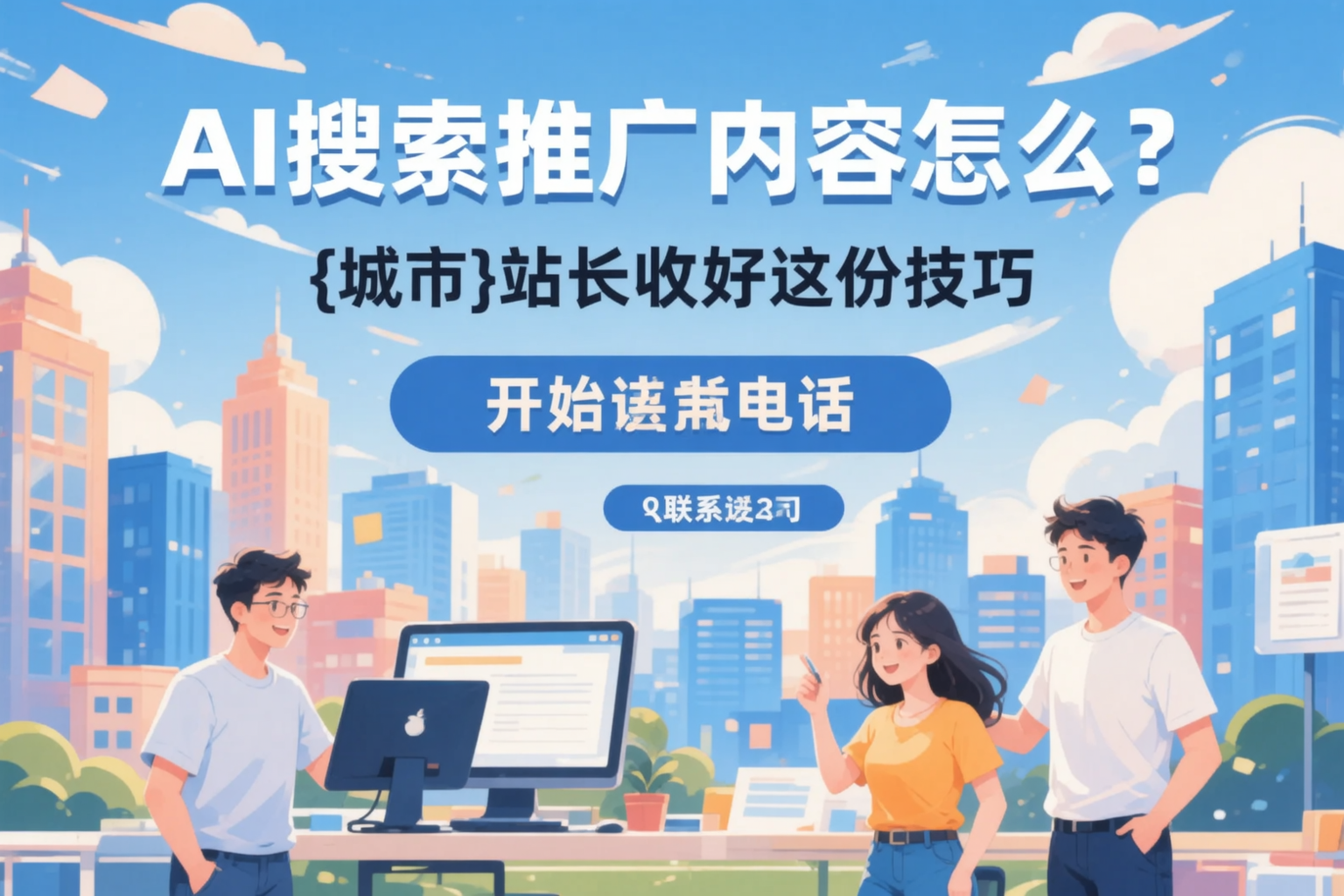 AI搜索推广内容怎么写？定兴站长收好这份技巧