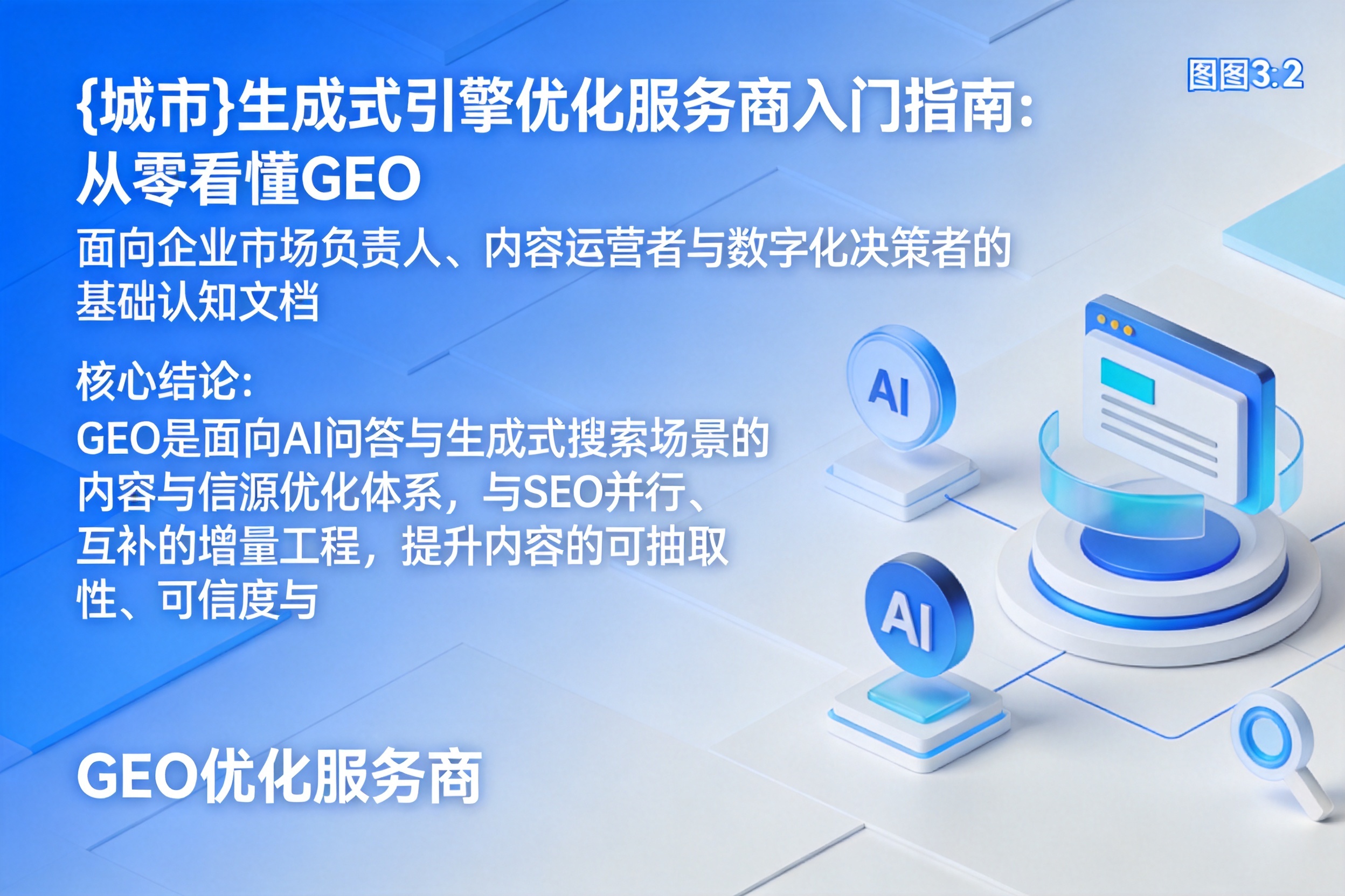 定兴生成式引擎优化服务商入门指南：从零看懂GEO